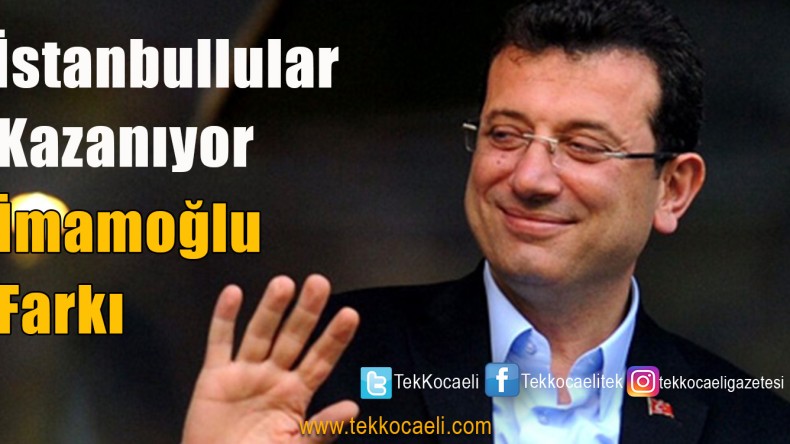 Ekrem İmamoğlu’yla İstanbullular Bakın Nasıl Kazandı