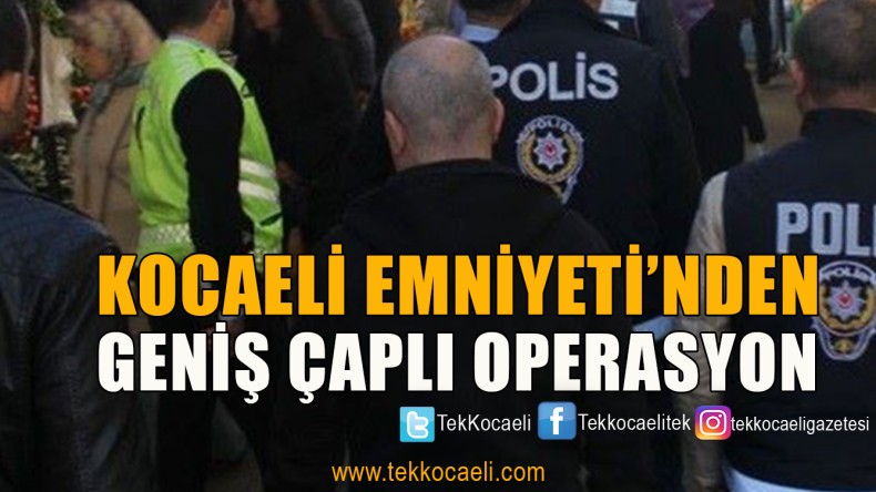 Onlarca Şahıs Sorgulandı; Aranan Şahıslar Yakalandı