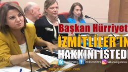 İzmit Halkı Adına 5 Milyon TL.yi İstedi