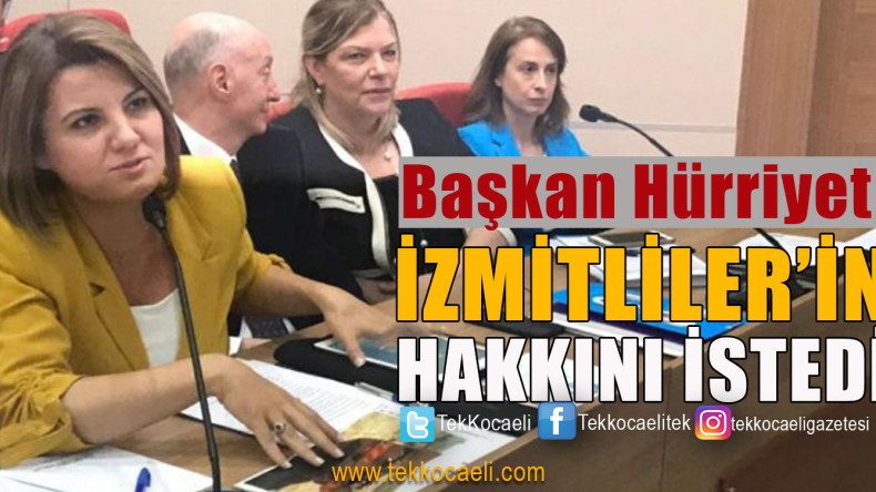 İzmit Halkı Adına 5 Milyon TL.yi İstedi