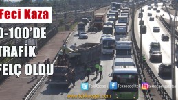 Korkutan Kazada Burnu Bile Kanamadı