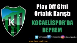 Kocaelispor’da Peşpeşe İstifalar