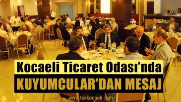 Kuyumcular KOTO’da Mesaj Verdi