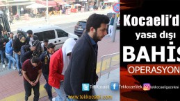 Yasa Dışı Bahis Operasyonu; Çok Sayıda Gözaltı Var