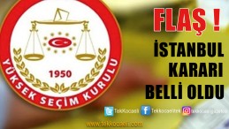 İstanbul Seçimleri İptal…