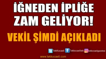 Şok Açıklama! Zam Geliyor