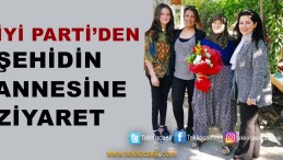 İYİ PARTİ’liler Şehit Annesini Ziyaret Etti