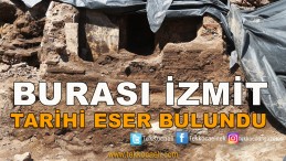 İnşaatta Kazı Esnasında Tarihi Eser Bulundu
