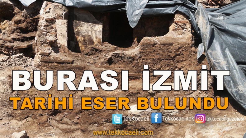 İnşaatta Kazı Esnasında Tarihi Eser Bulundu