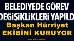 Başkan Hürriyet, Ekibini Kuruyor