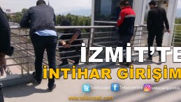 Köprüde İntihar Girşimi