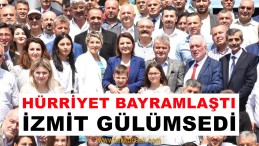 Başkan Hürriyet, Vatandaşlarla Bayramlaştı