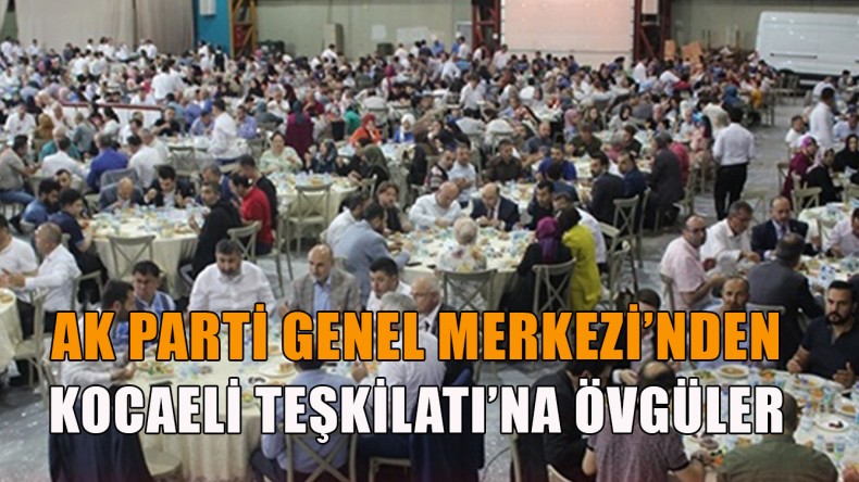 Ak Parti’den 5 Bin Kişilik İftar