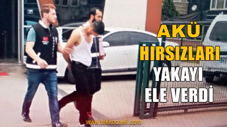 6 Kamyondan Aküleri Çaldılar