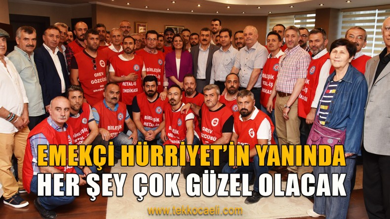 Birleşik Metal İş Sendikası’ndan Hürriyet’e Ziyaret