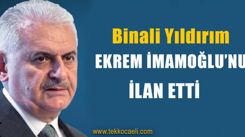 Binali Yıldırım Ekrem İmamoğlu’nu Tebrik Etti