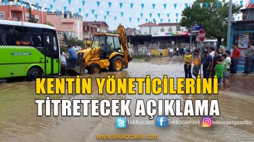 Darıca’daki Felaket Sonrası Bomba Açıklama