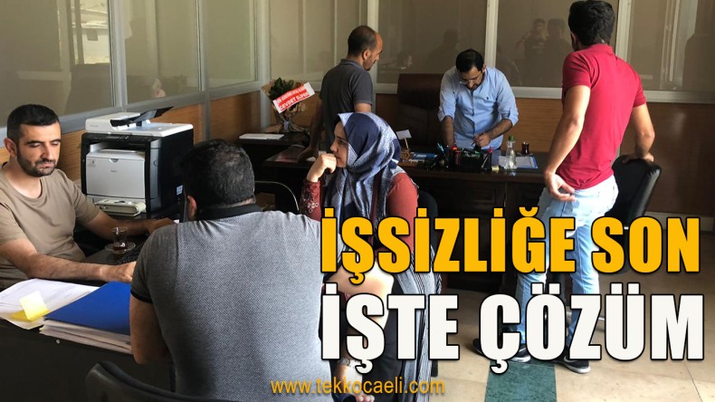 İşsizlik Sorununu Ortadan Kaldıracak Adım