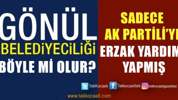 Flaş Sözler; Yere Batsın Senin Hayırseverliğin