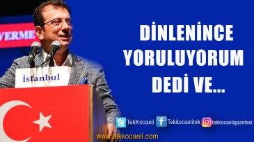 Dinlendiği Zaman Yorulan Adam