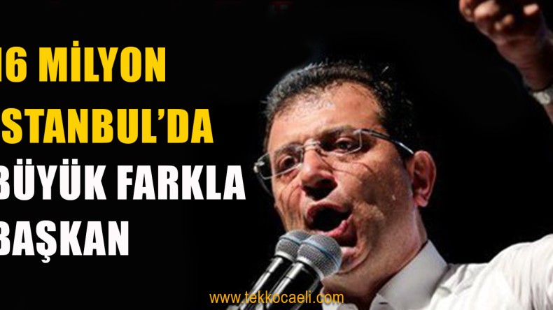 Ekrem İmamoğlu Büyük Fark Attı