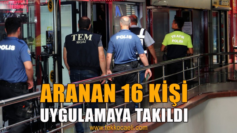 Emniyet’ten Geniş Çaplı Uygulama