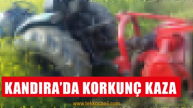 Traktörün Altında Kalan Kadın Can Verdi