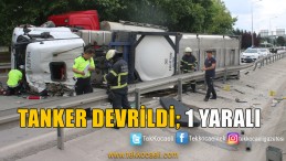 Yüklü Tanker Devrildi