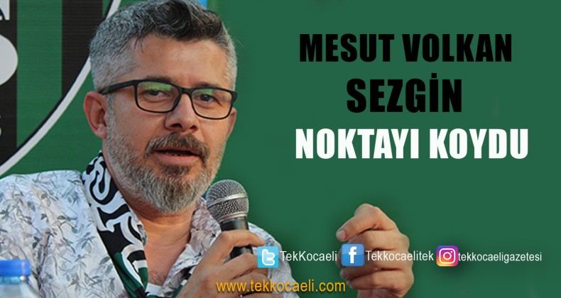Mesut Volkan Sezgin’den Flaş Açıklama