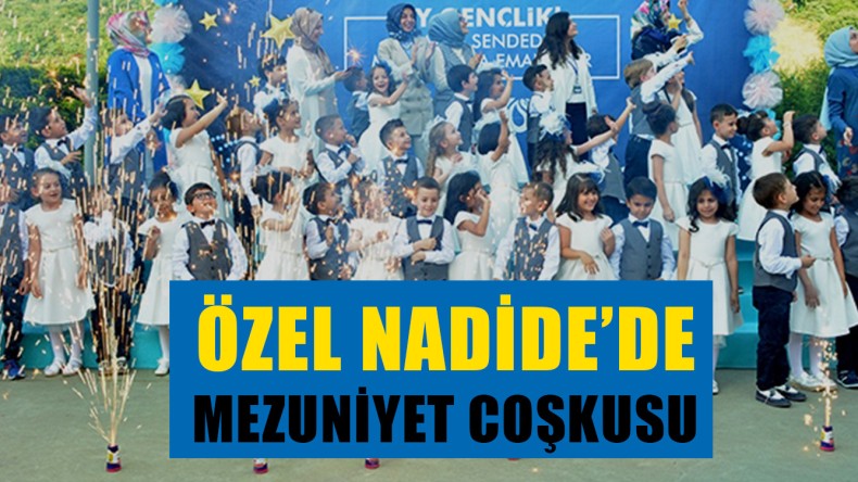 Nadide Anasınıflarında Mezuniyet Coşkusu