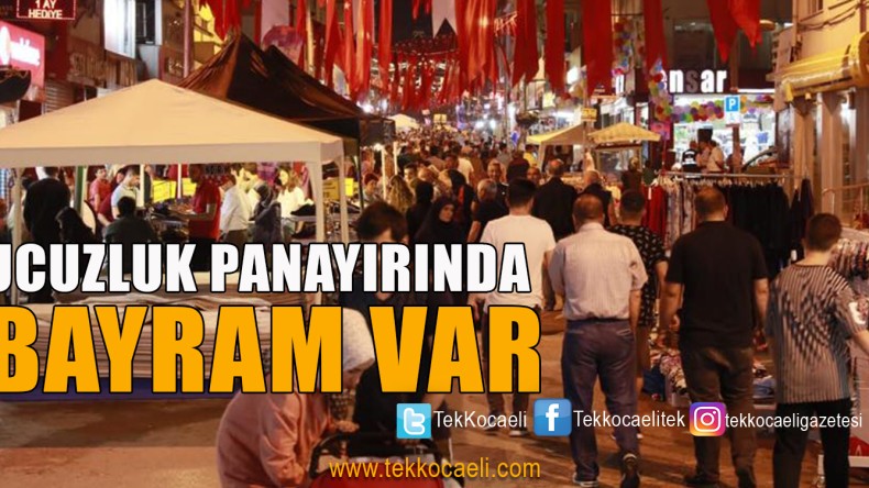 Körfez, Ucuzluk Panayırına Akın Etti