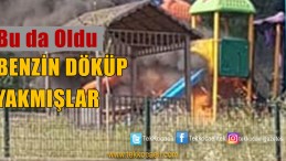 Çocuk Parkı Alev Alev