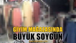 Giyim Mağazasını Soydular
