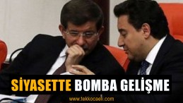 Ali Babacan-Ahmet Davutoğlu Gelişmesi