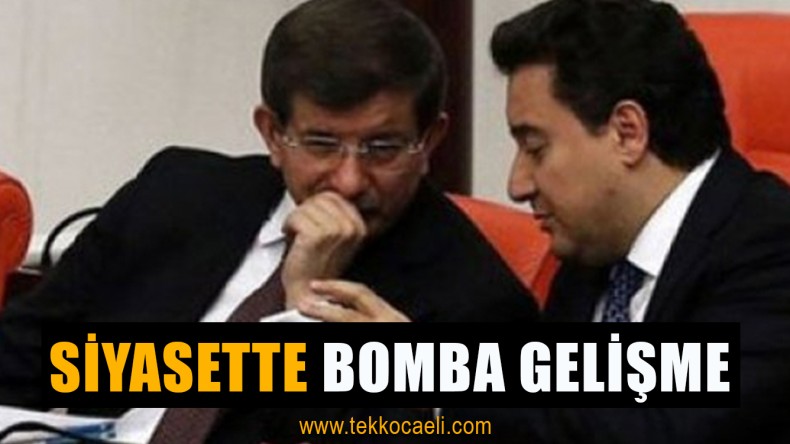 Ali Babacan-Ahmet Davutoğlu Gelişmesi