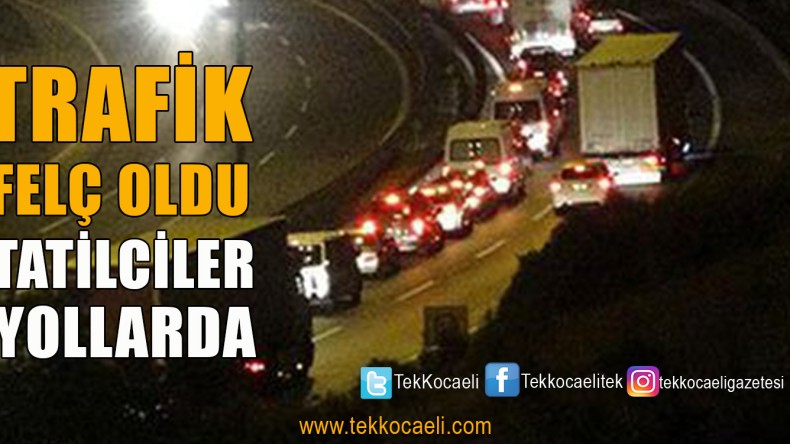 TEM’de Bayram Yoğunluğu