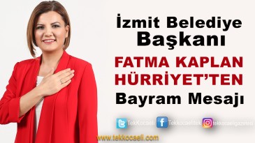 Başkan Hürriyet’in Bayram Mesajı