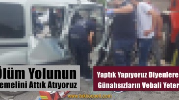 Kandıra Yolundaki Kaza Sonrası Büyük Tepki