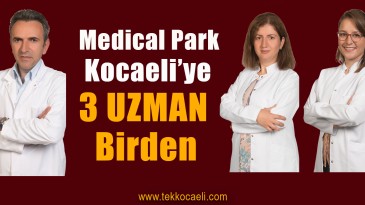 WM Medical Park Kocaeli Hastanesi’ne 3 Yeni Uzman