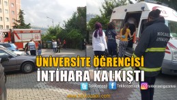 Üniversite Öğrencisi İntihara Kalkıştı