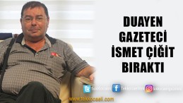 Özgür Kocaeli Gazetesi’ne Veda Etti
