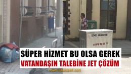 İzmit Belediyesi’nden Süper Hizmet