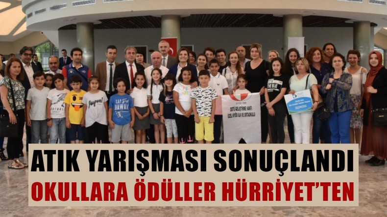 Atık Yarışmasında Dereceye Giren Okullara Ödül