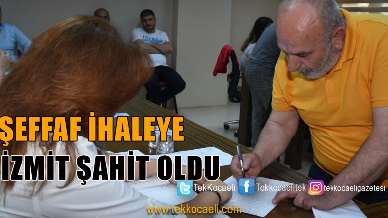 İhale Sosyal Medyadan Canlı Yayınlandı