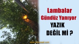 Burada Gündüz de Elektrik Lambaları Yanıyormuş