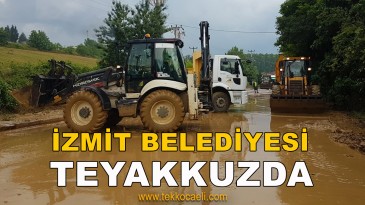 İzmit Belediyesi Tepeköy’de Seferber Oldu