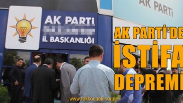 Ak Parti’den Babacan’a Destek İçin İstifa Ettiler