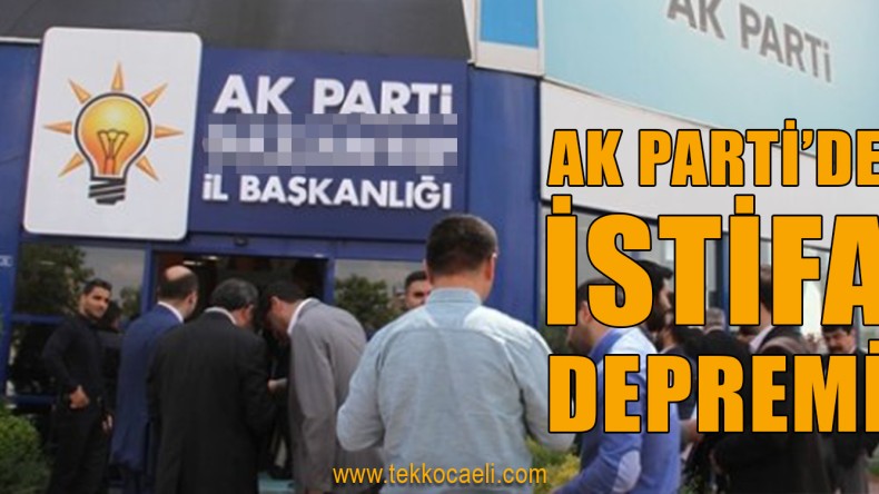 Ak Parti’den Babacan’a Destek İçin İstifa Ettiler