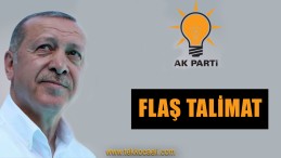 Ak Parti Kocaeli İl Teşkilatına Talimat