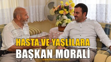 Başkan Özlü’den Yaşlı ve Hastalara Ziyaret